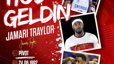 Göztepe Basketbol, 1992 doğumlu ABD’li basketbolcu Jamari Traylor’ı kadrosuna kattığını