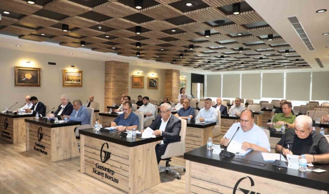 Gaziantep Ticaret Borsası (GTB) Haziran Ayı Olağan Meclis Toplantısı, GTB