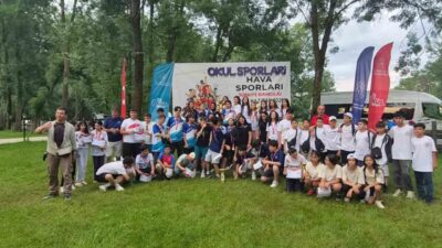 Gençlik ve Spor Bakanlığı tarafından Düzce’de düzenlenen Okul Sporları Hava