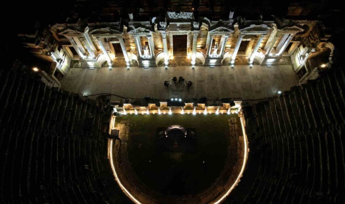 Kültür ve Turizm Bakanlığı tarafından hayata geçirilen “Gece Müzeciliği” uygulamasında