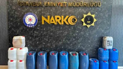 İstanbul’da Bayrampaşa ve Küçükçekmece’de düzenlenen operasyonlarda, dün 519 kilo 50