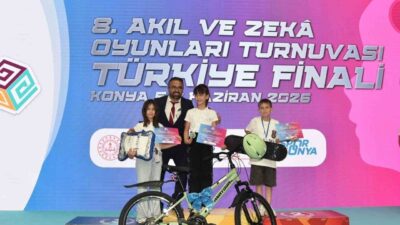 Konya’da düzenlenen 8. Türkiye Akıl ve Zeka Oyunları Turnuvası Türkiye