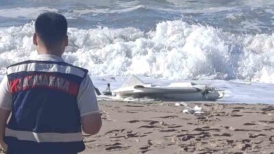 Bartın-Kastamonu sınırında yer alan Kapısuyu Plajı’nda silahlı insansız hava aracı
