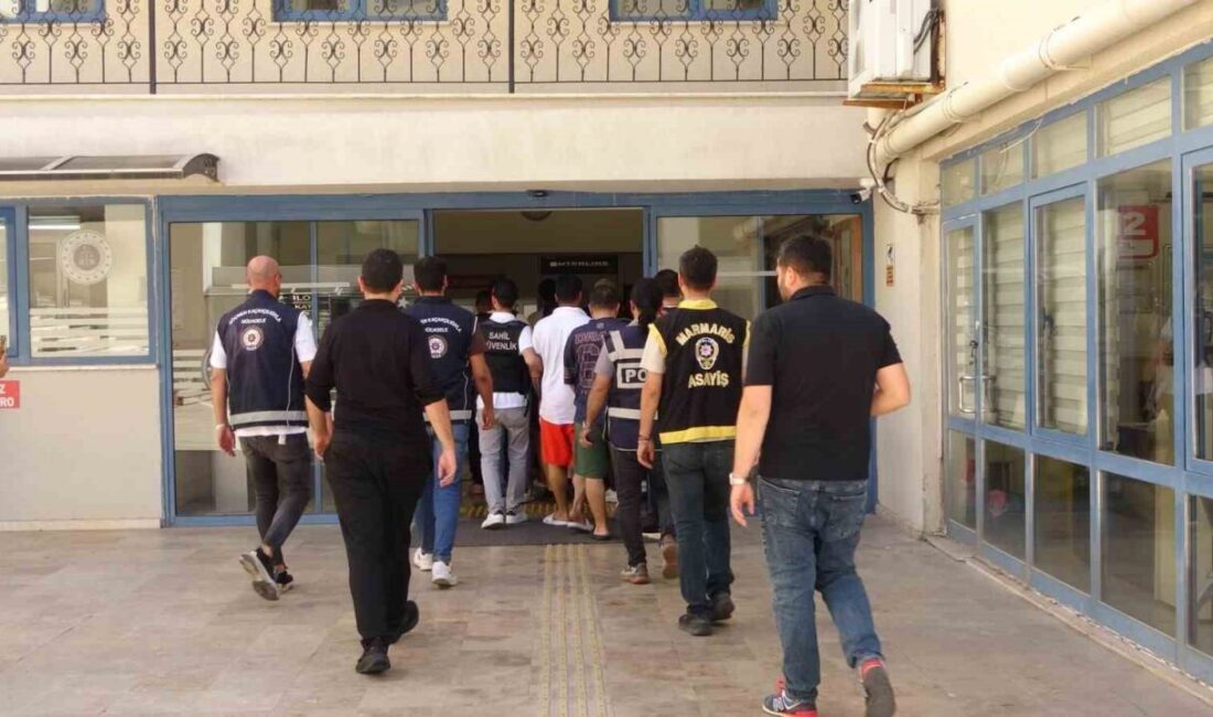 Muğla’nın Marmaris ilçesinde yasa dışı yollarla yurt dışına çıkış hazırlığında