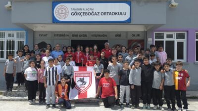 Samsunspor Bocce Takımı’nın milli sporcuları, Samsun’un Alaçam ilçesinde bulunan Gökçeboğaz