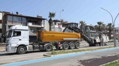 Muğla Büyükşehir Belediyesi, il genelindeki 7 şantiyesi yol bakım, onarım