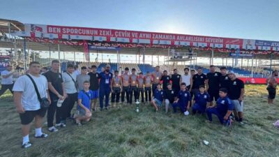 Manisa’da düzenlenen Yağlı Güreş Ligi 3. Etabı Yuntdağı Yağlı Pehlivan
