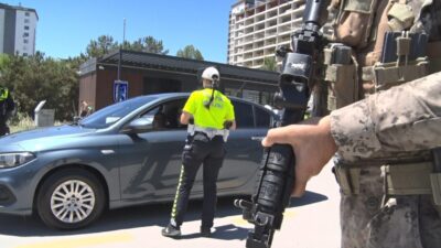 NATO Liderler Zirvesi kapsamında Ankara’da alınan güvenlik tedbirleri çerçevesinde polis