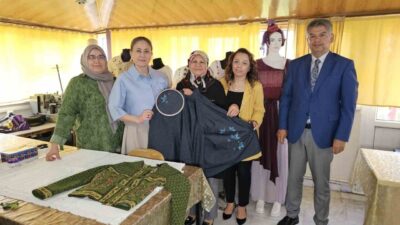 Nazilli’de dikişten, nakışa, tel kırmadan ahşap boyamaya, yapay zekadan resim