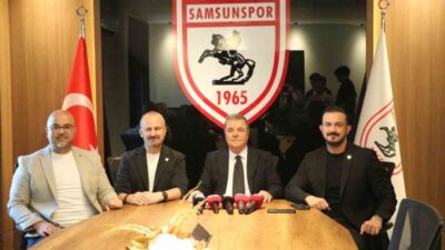 Süper Lig ekiplerinden Samsunspor’da yönetim kurulu üyeleri, “Samsunspor 60. Yıl