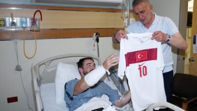 Türkiye Futbol Federasyonu Başkanı İbrahim Hacıosmanoğlu, dün gerçekleştirilen antrenmanın ardından