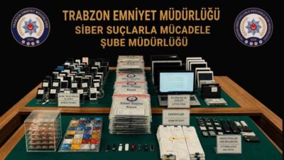 Trabzon merkezli 11 ilde düzenlenen yasa dışı bahis ve dolandırıcılık