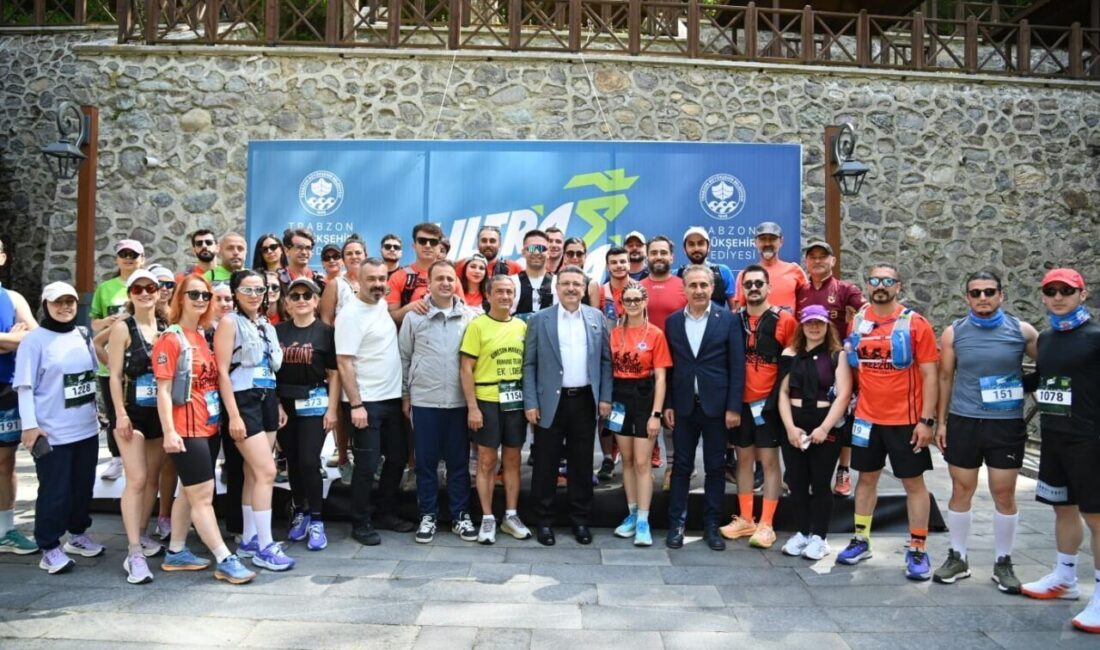 4. Uluslararası Ultra Sümela Maratonu koşuldu. Türkiye’nin farklı şehirlerinden ve