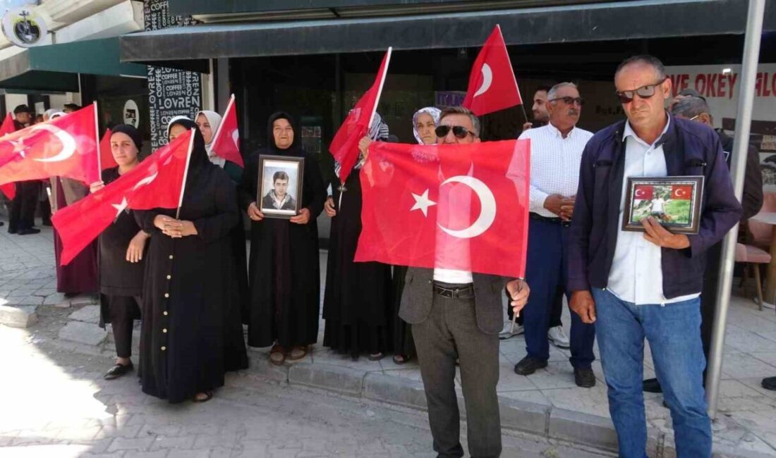 Terör örgütü PKK tarafından çocukları dağa kaçırılan ailelerin başlattığı evlat