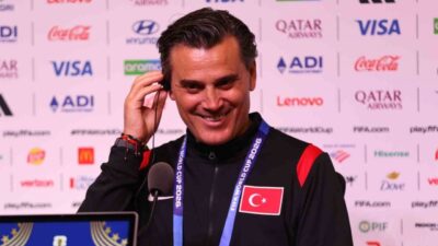 A Milli Futbol Takımı Teknik Direktörü Vincenzo Montella, Avustralya maçından