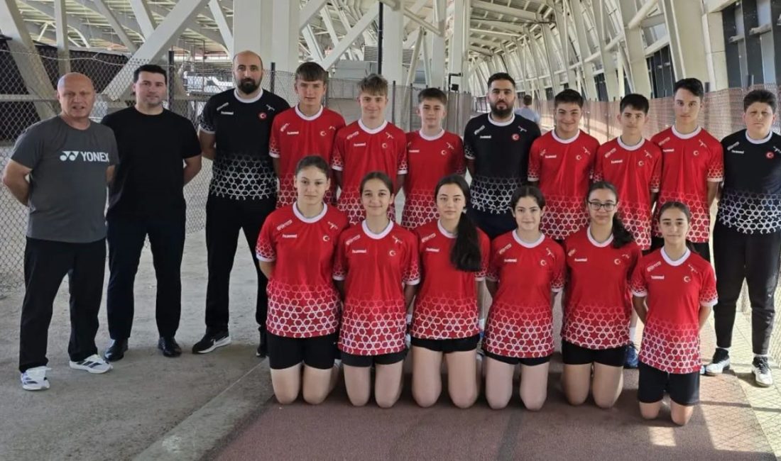 Türkiye Badminton Federasyonu tarafından Avrupa Şampiyonası hazırlıkları kapsamında düzenlenen 15