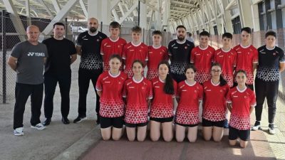 Türkiye Badminton Federasyonu tarafından Avrupa Şampiyonası hazırlıkları kapsamında düzenlenen 15