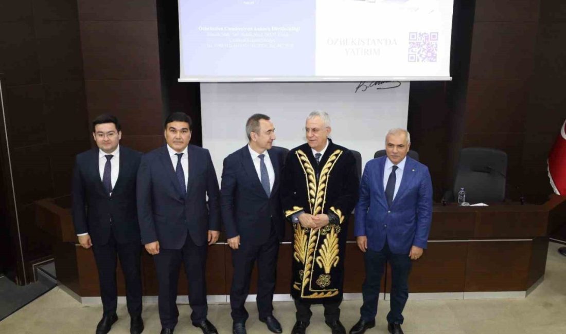 Adana Sanayi Odası (ADASO) ev sahipliğinde Özbekistan’da Yatırım ve Ticaret
