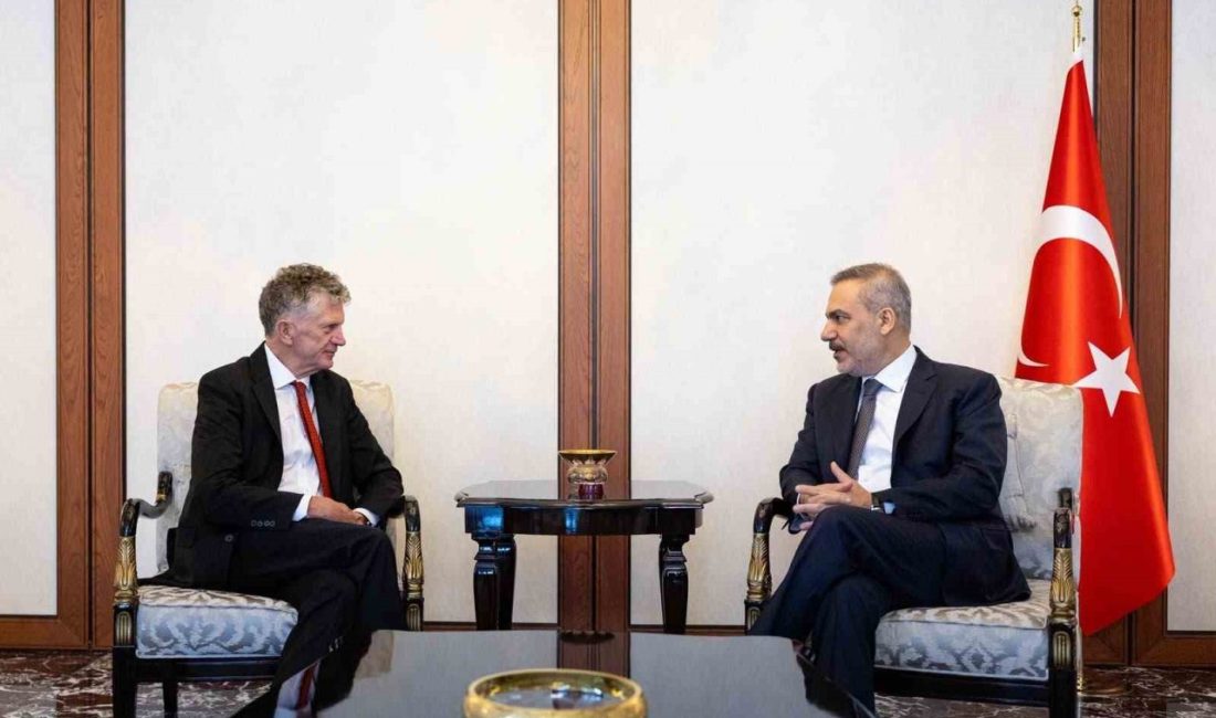 Dışişleri Bakanı Hakan Fidan, Birleşik Krallık Ulusal Güvenlik Danışmanı Jonathan