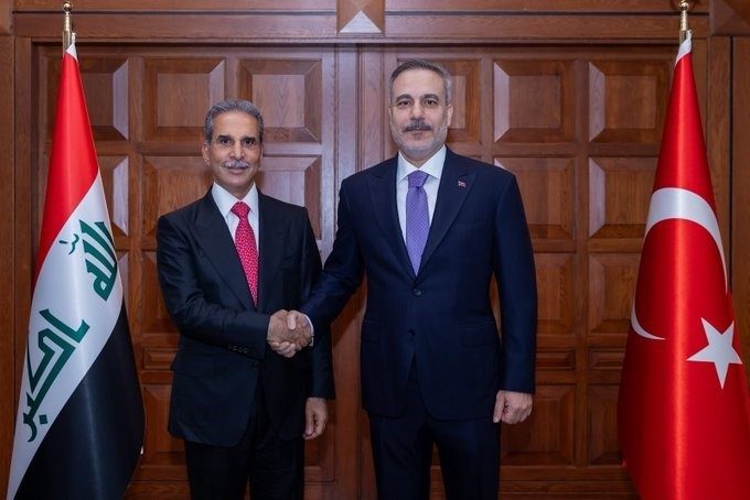 Dışişleri Bakanı Hakan Fidan, Irak Yüksek Yargı Konseyi Başkanı Faik