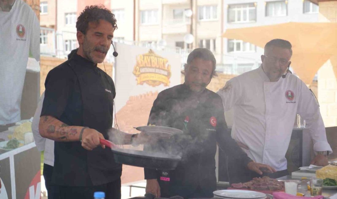 Bayburt’ta bu yıl ikincisi düzenlenen Bayburt Gastronomi Festivali, Dede Korkut