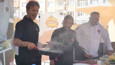 Bayburt’ta bu yıl ikincisi düzenlenen Bayburt Gastronomi Festivali, Dede Korkut
