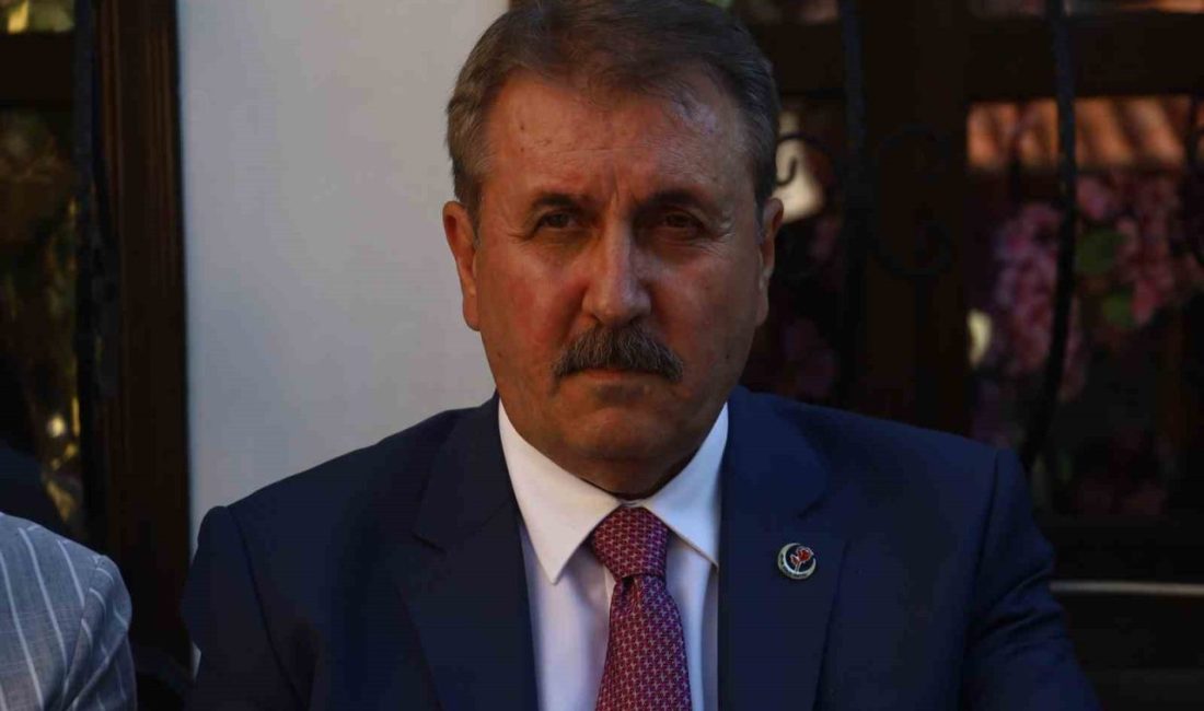 BBP Genel Başkanı Mustafa Destici, Muhsin Yazıcıoğlu soruşturması kapsamındaki tutuklamalara