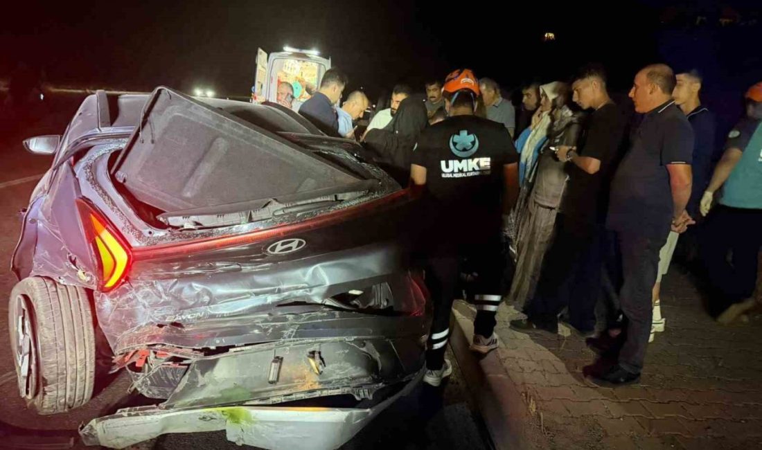 Bingöl’de meydana gelen trafik kazasında 4 kişi yaralandı. Kaza, Bingöl-Erzurum