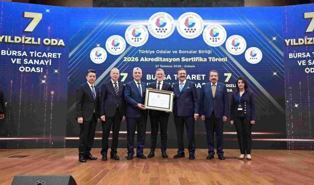 Bursa Ticaret ve Sanayi Odası (BTSO), Türkiye Odalar ve Borsalar