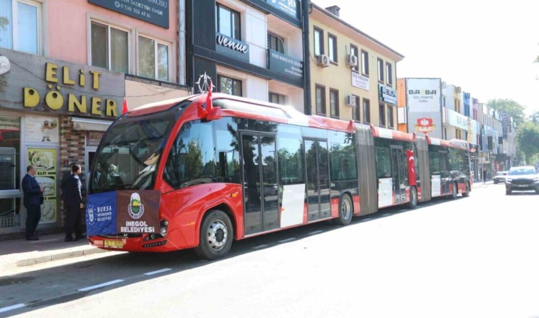 Bursa Büyükşehir Belediyesi ve İnegöl Belediyesi öncülüğünde alternatif toplu ulaşım