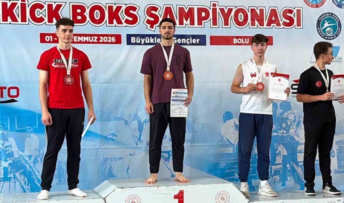 Türkiye Kick Boks Şampiyonası’nda Elazığlı sporcular elde ettikleri derecelerle önemli