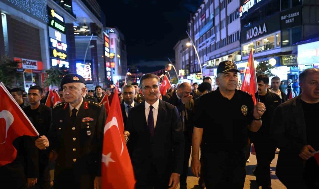 Erzurum Kongresi’nin 107. yıl dönümü kutlama programı kapsamında Erzurum Valiliği