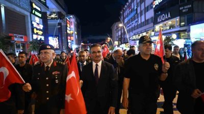 Erzurum Kongresi’nin 107. yıl dönümü kutlama programı kapsamında Erzurum Valiliği