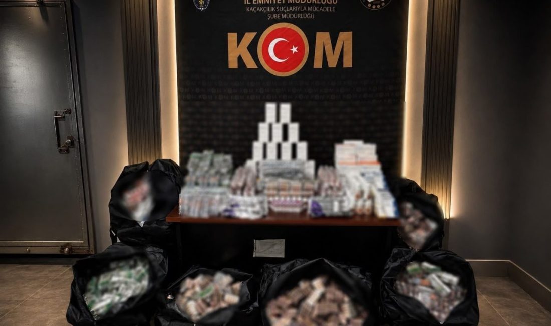 İstanbul Fatih’te bir adrese düzenlenen operasyonda kanser, diyabet, onkolojik ve