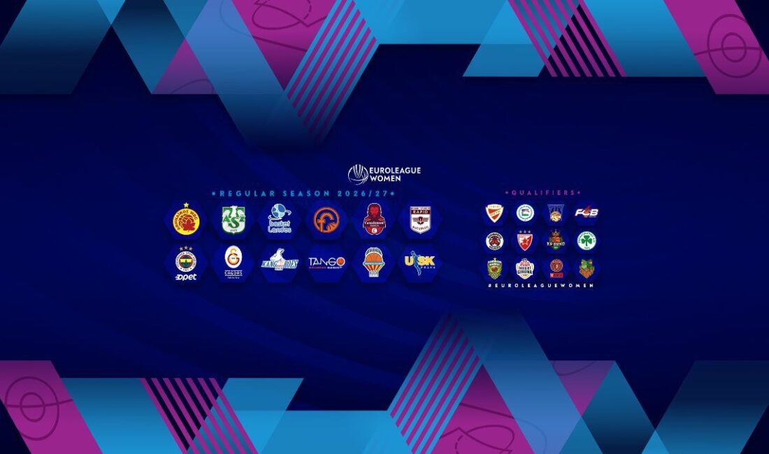 2026-2027 sezonunda Kadınlar Euroleague’de Türkiye’yi Fenerbahçe, Galatasaray ve Emlak Konut