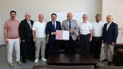 Manisa Celal Bayar Üniversitesi ile Türkiye Karate Federasyonu arasında imzalanan