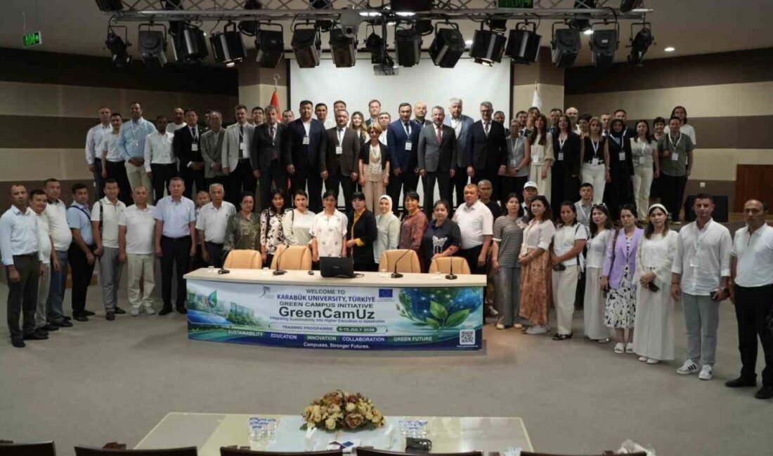 Karabük Üniversitesi (KBÜ), Avrupa Birliği Erasmus+ programı kapsamında yürütülen GreenCamUz