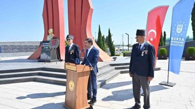 Bursa Büyükşehir Belediyesi, Kıbrıs Barış Harekatı’nın 52’nci yıl dönümü dolayısıyla