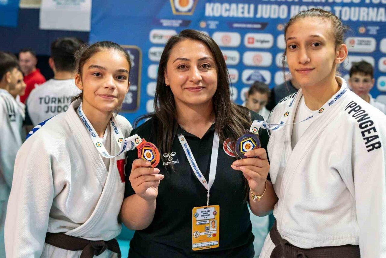 Osmangazi Belediyespor altyapısından yetişen milli judocular, Kocaeli’de düzenlenen Yıldızlar Avrupa