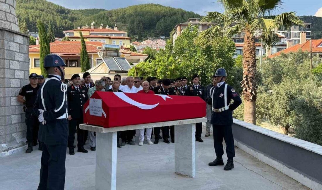 Muğla’nın Menteşe ilçesinde hayatını kaybeden 61 yaşındaki emekli astsubay gazisi