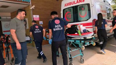 Bursa’nın İnegöl ilçesinde meydana gelen kazada kontrolden çıkan otomobil köprü