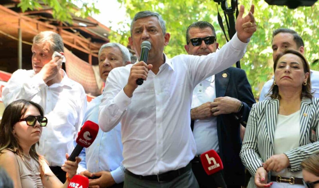 Cumhuriyet Halk Partisi (CHP) Meclis Grup Başkanı Özgür Özel, “Ya
