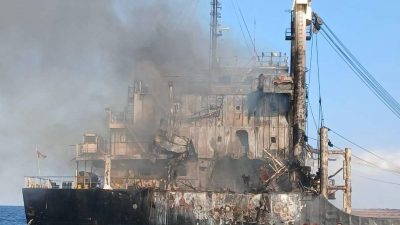 Ukrayna Başbakanı Sergii Koretskyi, Rusya’nın Ukrayna’nın Odessa Limanı açıklarında Gine-Bissau