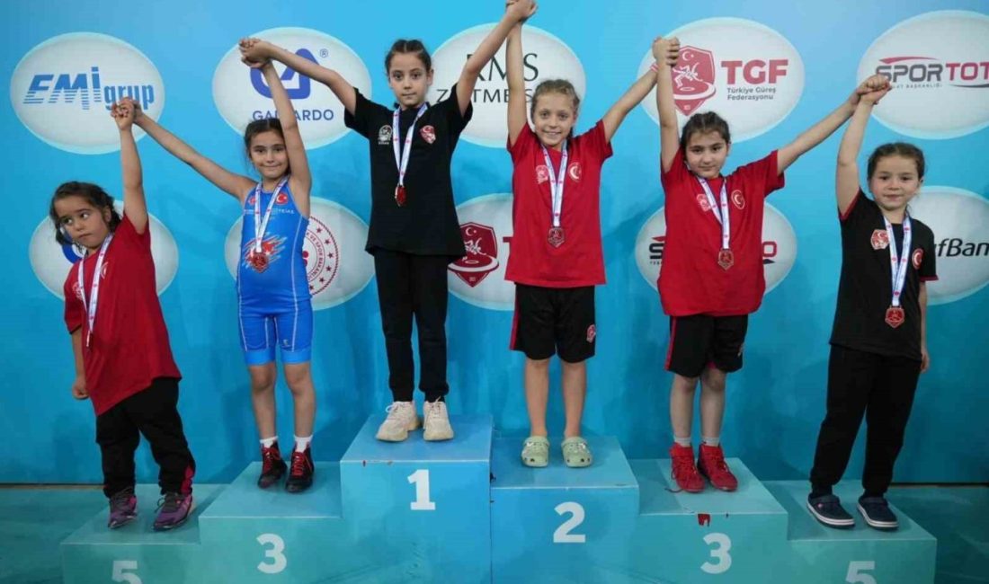 Avrupa şampiyonu milli güreşçi Nesrin Baş’tan ilham alarak Tokat’ta güreşe
