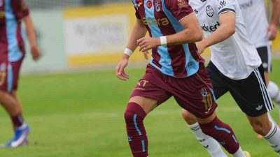 Yeni sezon hazırlıklarını Avusturya’da sürdüren Trabzonspor, hazırlık maçında Almanya Bundesliga