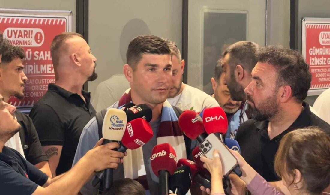 Trabzonspor’un İtalya Serie A ekiplerinden Genoa’dan kadrosuna kattığı Ukraynalı orta