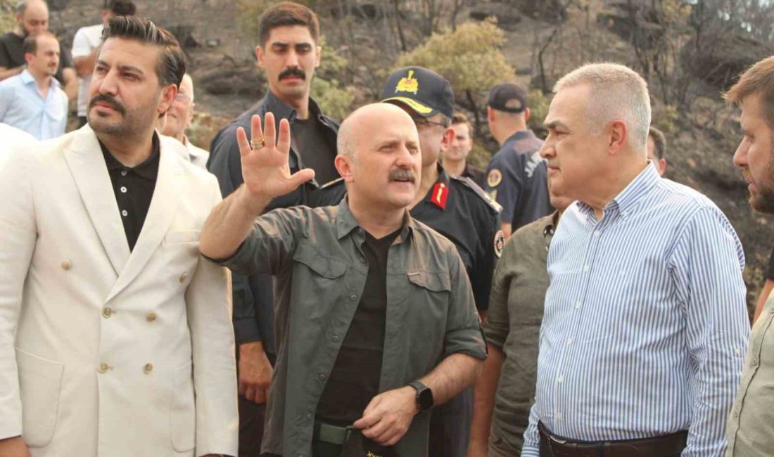 Aydın Valisi Dr. Osman Varol, Çine’deki orman yangınına 260 araç,