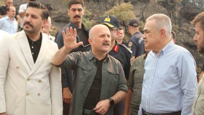 Aydın Valisi Dr. Osman Varol, Çine’deki orman yangınına 260 araç,