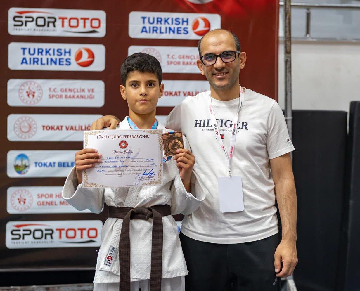 Tokat’ta organize edilen Süper Minikler Türkiye Judo Şampiyonası’nda 38 kg’da