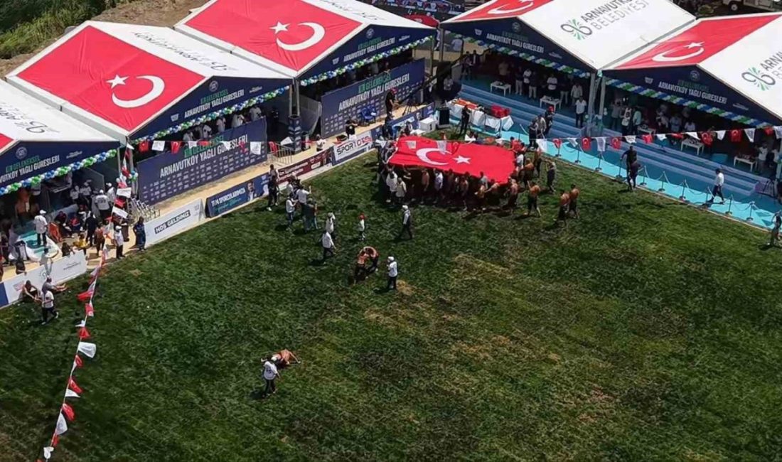 Arnavutköy Belediyesi tarafından bu yıl 11’incisi düzenlenen Geleneksel Yağlı Güreşleri’nde